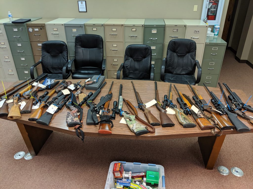 Recovered Weapons