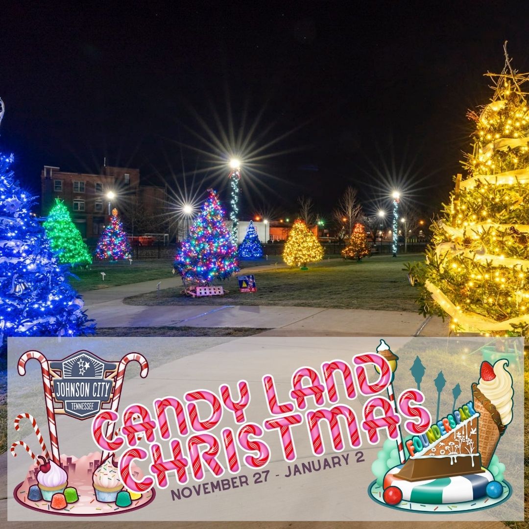 Johnson City's "Candy Land Christmas" event kicks off Nov. 27 with tree